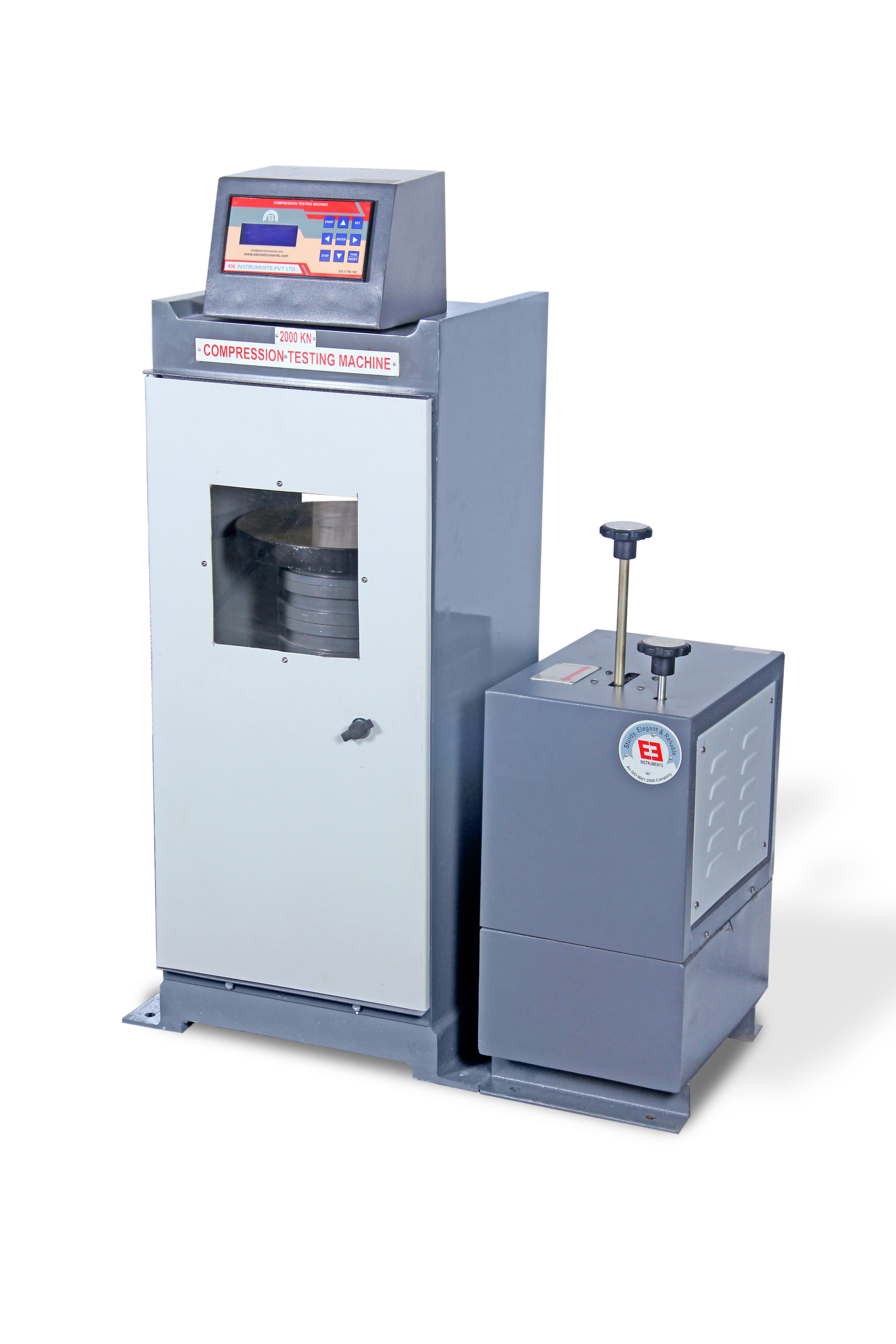 COMPRESSION TESTING MACHINE - 500 KN-DIGITAL - MANUAL PACE CONTROL