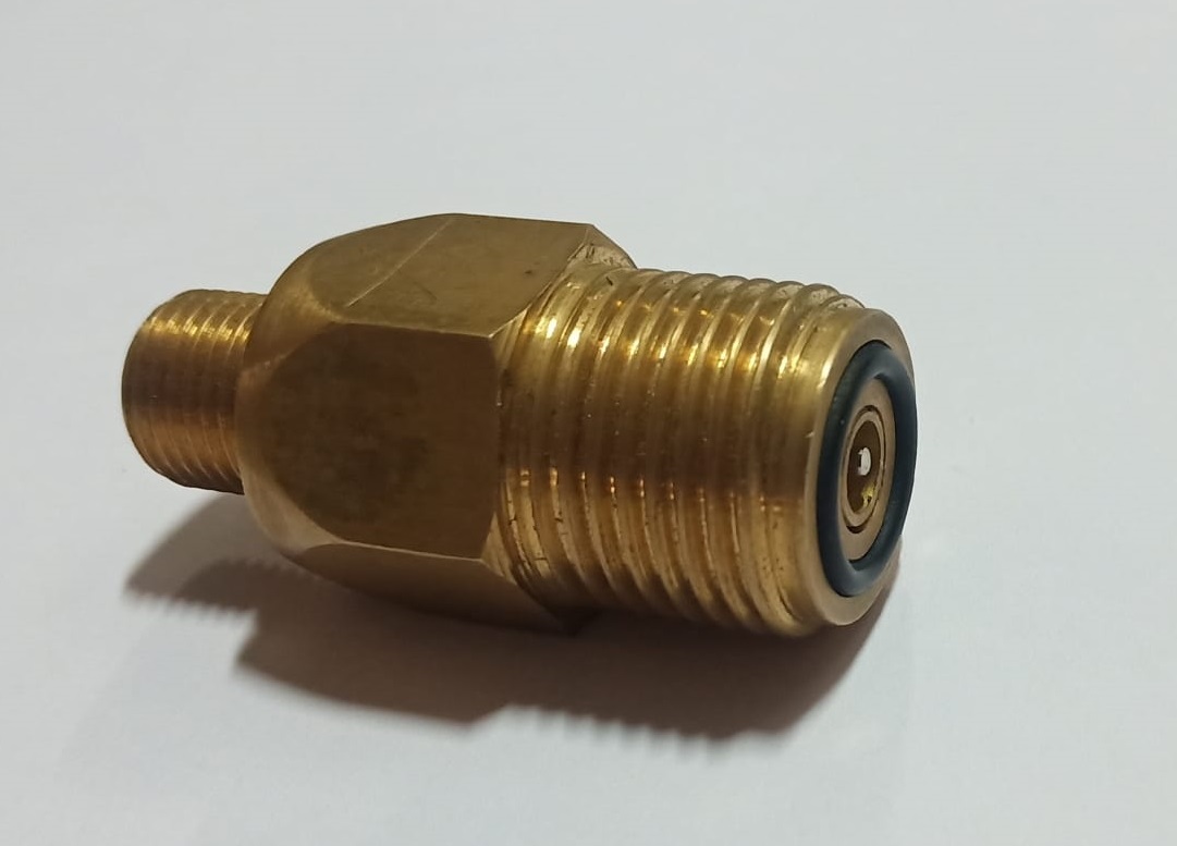 SCHRADER VALVE FOR BOMB CALORIMETER