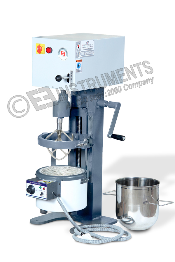 PLANETARY MIXER  - FOR BITUMINOUS MIX & SOIL - 5 LITERS CAPACITY
